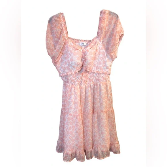 Madden NYC XXL Pink Floral Dress - Picture 1 of 11